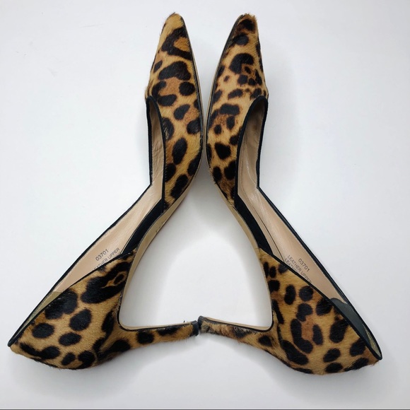 J.Crew Collection Pumps In Leopard Print Calf Hair - Picture 10 of 16